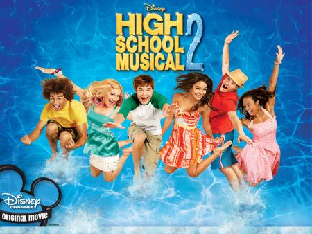 L'affiche de high school musical 2